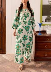 Grace W610-Printed 2pc Karandi Dress