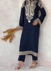 Grace W692-Embroidered 2pc Marina Dress