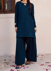 C-S 064- STITCHED 2PC LAWN CO-ORD SET.