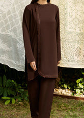 C-S 018- STITCHED 2PC DHANAK CO-ORD SET.