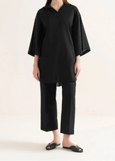 C-S 036- STITCHED 2PC DHANAK CO-ORD SET.