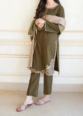 Grace S1280-Embroidered 2pc Lawn Dress