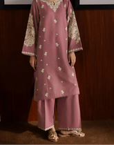 Grace Z-(W712) - Stitched Embroidered 2pc Marina Dress