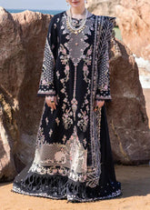Grace S1233-Embroidered 3pc Lawn Dress With Embroidered Munar Dupatta.