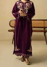 Grace Z-(W1034) - Stitched Embroidered 2pc Marina Dress.