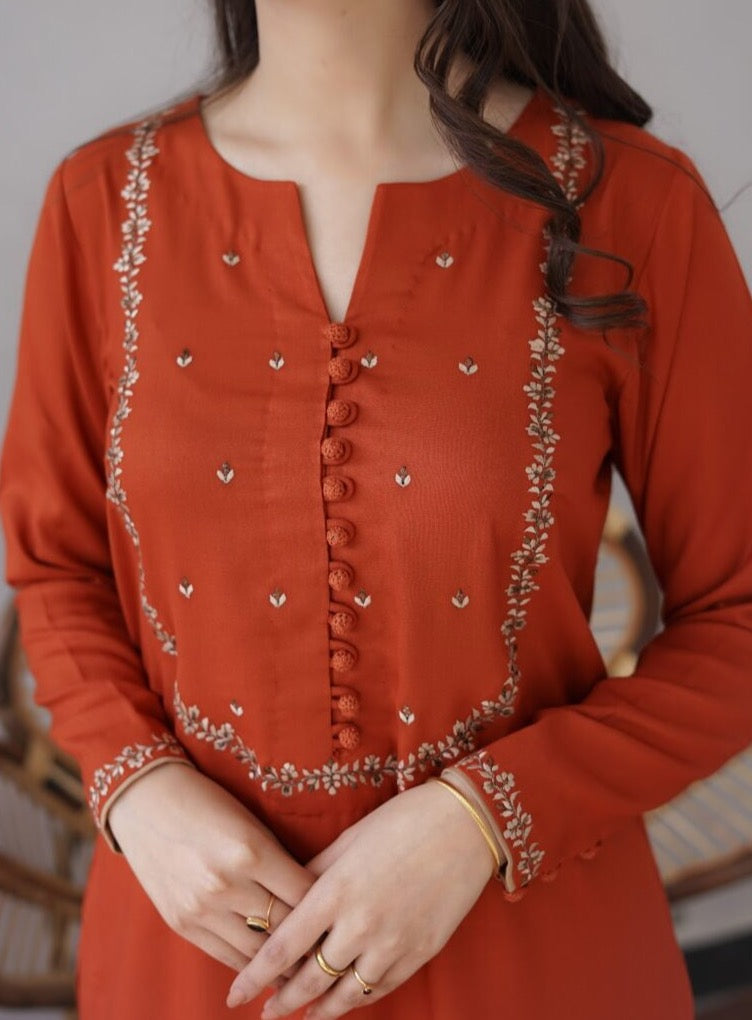 Grace S248-Embroided 2pc lawn dress Katran Grace S248-Embroided 2pc lawn dress Katran