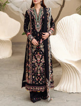 Grace S1232-Embroidered 3pc Lawn Dress With Embroidered Munar Dupatta.