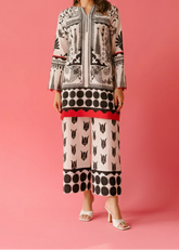 Grace W961- Digital Printed 2pc Karandi Dress.