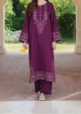 Grace W892-Embroidered 2pc Marina Dress.