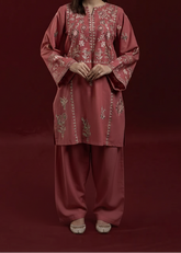 Grace S1311-Embroidered 2pc Lawn Dress.