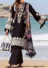 Grace S1331-Embroidered 3pc Lawn Dress With Printed Lawn Dupatta.