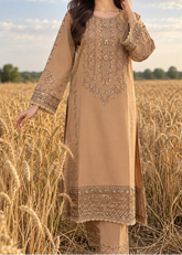 Grace W1026 - Embroidered 2pc Marina Dress.