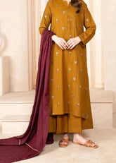 Grace S1282-Embroidered 3pc Lawn Dress With Printed Munar Dupatta