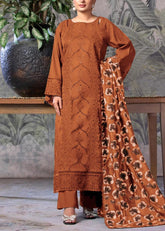 Grace S1196-Embroidered 3pc CHICKANKARI Lawn Dress With Printed Munar Dupatta.