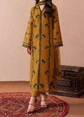 Grace S1461-Embroidered 3pc Lawn Dress With Embroidered Chiffon Dupatta.