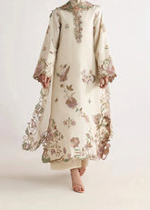 Grace S1400 - Embroidered 3pc Lawn Dress With Tie & Dye Chiffon Dupatta.
