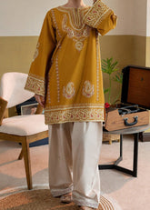 Grace S1472 - Embroidered 2pc lawn dress.