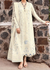 Grace S1507-Embroidered 3pc Lawn Dress With Printed Lawn Dupatta.