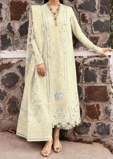 Grace S1507-Embroidered 3pc Lawn Dress With Printed Lawn Dupatta.