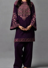 Grace W1033 - Embroidered 2pc Marina Dress.
