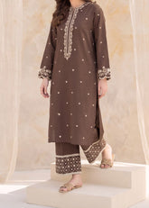 Grace S1547-Embroidered 2pc Lawn Dress.