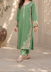 Grace S1561-Embroidered 2pc Lawn Dress.