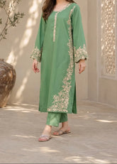 Grace W1036 - Embroidered 2pc Marina Dress.