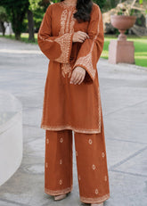 Grace S1582-Embroidered 2pc Lawn Dress.