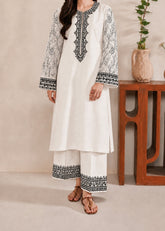 Grace S1581-Embroidered 2pc Lawn Dress.