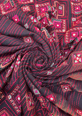 Sarinnah Premium D74-Luxury Formal Heavy Embroidered Karandi Shawl.