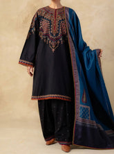 Grace S590-Embroidered 3pc Lawn dress with Printed Munar dupatta.