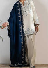 Grace S1430 - Embroidered 3pc Lawn Dress With Embroidered Lawn Dupatta.