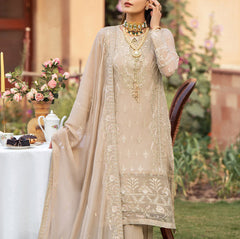 Amal – Embroidered Chiffon Unstitched 3Pc Suit