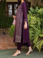 Grace W417-Embroidered 2pc marina dress