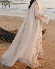 Grace S1504 - Embroidered 3pc CHIKANKARI Lawn Dress With Printed Lawn Dupatta.