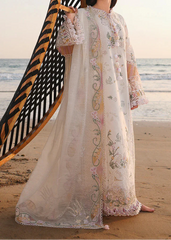 Grace S1504 - Embroidered 3pc CHIKANKARI Lawn Dress With Printed Lawn Dupatta.