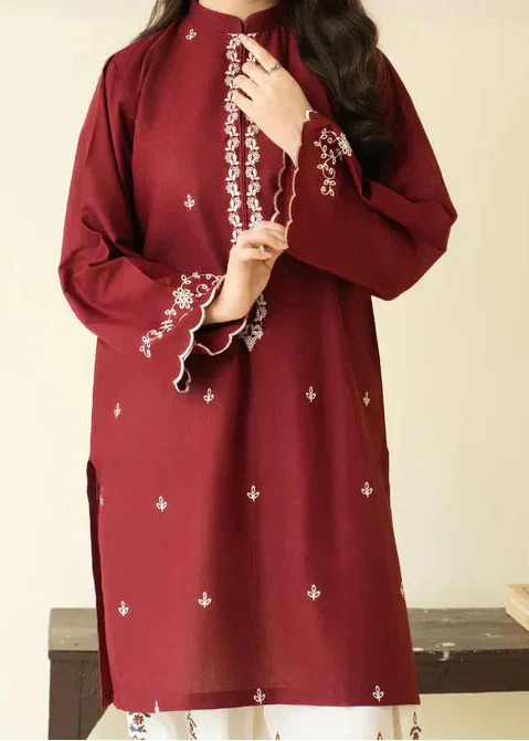 Grace Z-(W851) - Stitched Embroidered 2pc Marina Dress