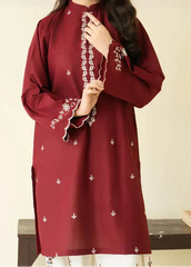 Grace Z-(W851) - Stitched Embroidered 2pc Marina Dress