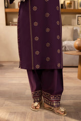 Grace S1276-Embroidered 2pc Lawn Dress