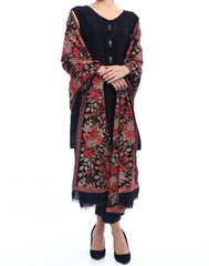 Grace 11 - Formal Heavy Embroidered Karandi Lawn shawl - gracestore.pk