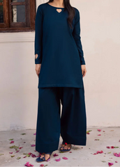 C-S 064- STITCHED 2PC LAWN CO-ORD SET.