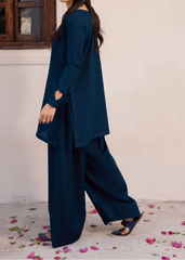 C-S 064- STITCHED 2PC LAWN CO-ORD SET.