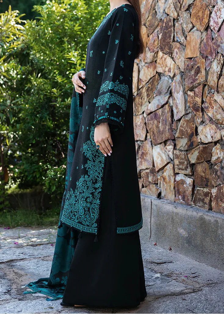 Grace S1296-Embroidered 3pc Lawn Dress With Printed Lawn Dupatta.