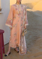 Grace S1164-Embroidered 3pc CHIKANKARI Lawn Dress With Printed Munar Dupatta.