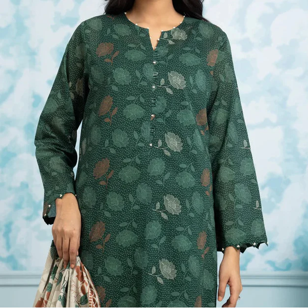 Grace S1385 - Digital Printed 3pc Lawn Dress With Printed Lawn Dupatta.