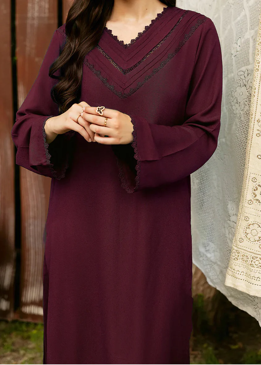 C-S 020- STITCHED 2PC DHANAK CO-ORD SET.