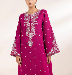 Grace W629- Embroidered 2Pc marina Dress.
