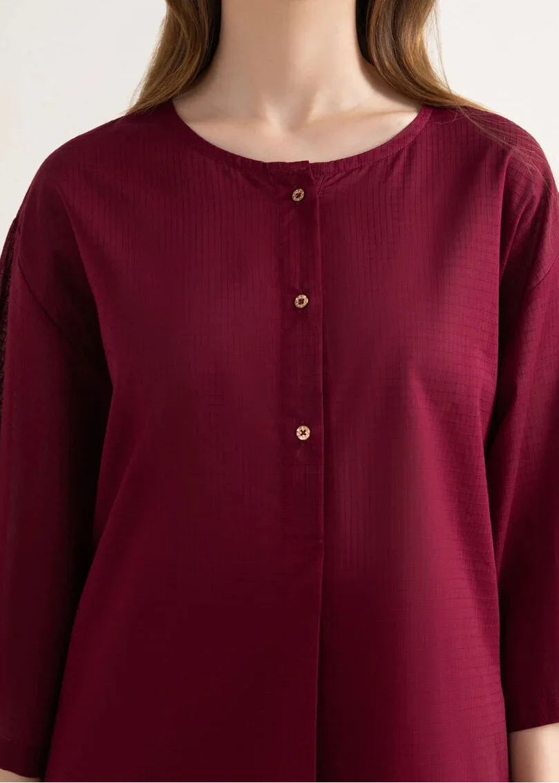 C-S 038- STITCHED 2PC DHANAK CO-ORD SET.