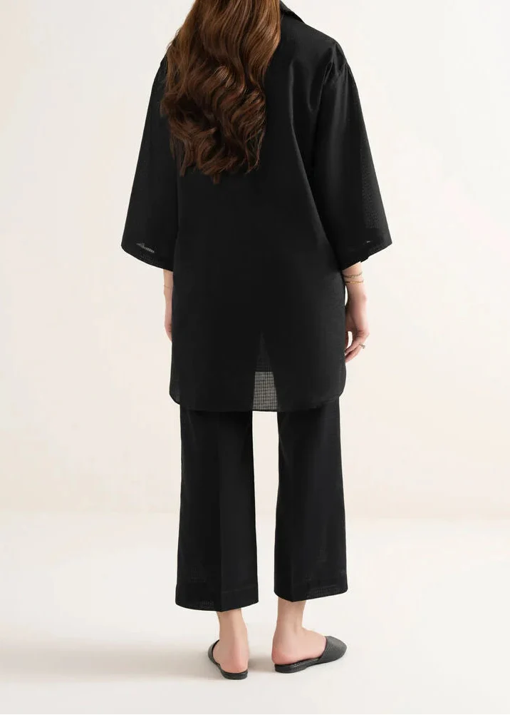 C-S 036- STITCHED 2PC DHANAK CO-ORD SET.