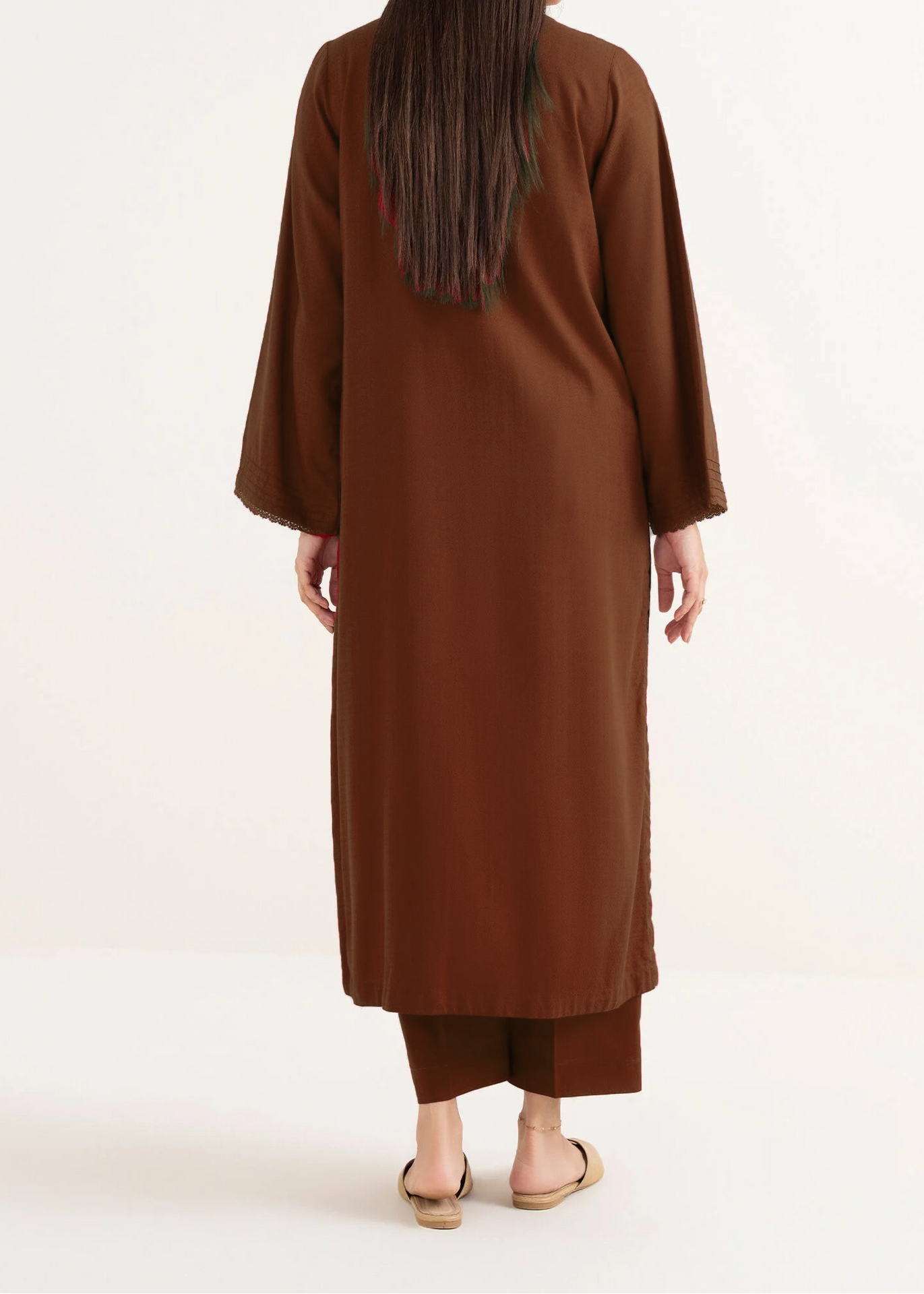 C-S 032- STITCHED 2PC DHANAK CO-ORD SET.